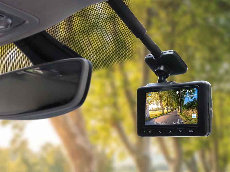 Dash Cam With Monitor Front Recording