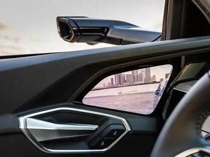 CMS Camera Monitor System with Enhanced Visibility Anti-Glare Functionality and Blind Spot Warning for Automotive Safety