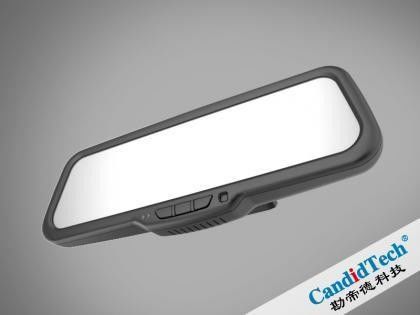 Car Rear View Mirror Camera with 120dB HDR and 60 fps Dual View Camera System Featuring Anti-glare Functionality