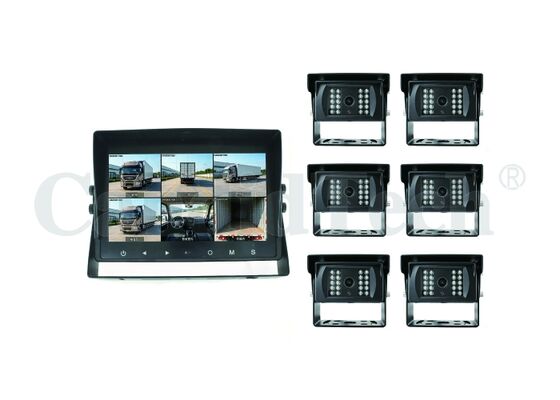 Good price 6-Channel AI Vehicle Monitoring System with 10.1-inch HD IPS LCD and 512GB SD Card Recording for Fleet Security online